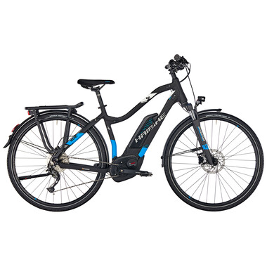 Bicicleta todocamino eléctrica HAIBIKE SDURO TREKKING 5.0 LOW-STEP Negro/Azul 2018 0